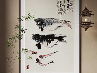 New Chinese Hanging Paintings Chinese Hanging Paintings model