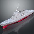 Ship Ship Warship Warship 3d model