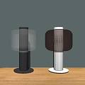 modern table lamp glass lampshade table lamp 3d model