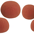 Round Stool Bench Square Stool Fabric Stool Leisure Stool Sofa Stool Low Stool Bed End Stool Children's Stool 3d model
