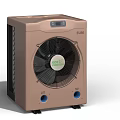 Air conditioning compressor 3d model