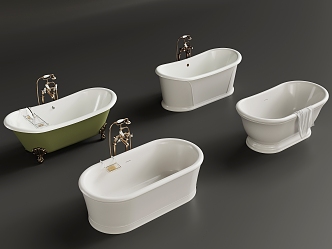 Bathtub Tub Integrated Bathtub Independent Bathtub 3d model