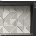 Modeling Decorative Panel Three-dimensional Wall Panel Decorative Wall Panel 3d model