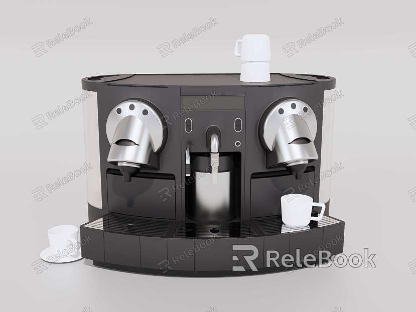 Modern coffee machine model