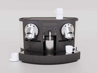 Modern coffee machine 3d model