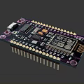 High Quality Electronic Circuit Board With Microchips Connectors Pins And Electronic Components On Green PCB