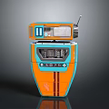 Robot Assistant Small Robot Butler Robot Butler Figure Game Figure 3d model