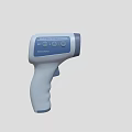 Handheld Non Contact Infrared Thermometer With Digital Display And Buttons