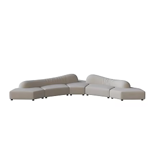 modern sofa 3d model