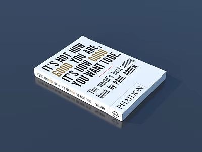 Transformative Life Improvement Book On Turning What You Have Into What You Want 3d model