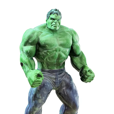 Modern Toy Hulk Doll Ornaments 3d model Modern Toy Hulk Doll Ornaments 3d model