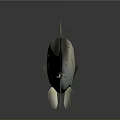 Realistic Silver Spotted Bass Fish on Gray Background With Reflection