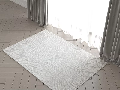 Carpet Square Carpet Blanket 3d model