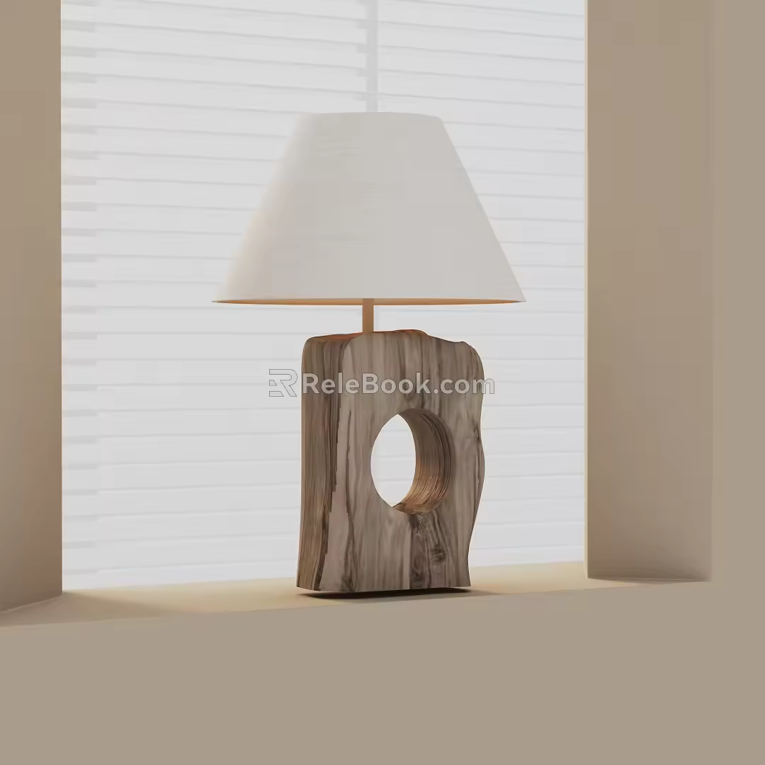 Table lamp 3d model