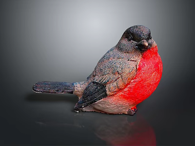 bird game animal cartoon animal realistic animal 3d model