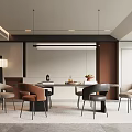 Modern Restaurant 3d model