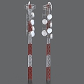 Antenna Tower Signal Base Station 3d model