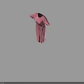 Pink Short Sleeved Pleated Elegant Fashionable Summer Dress Design Style