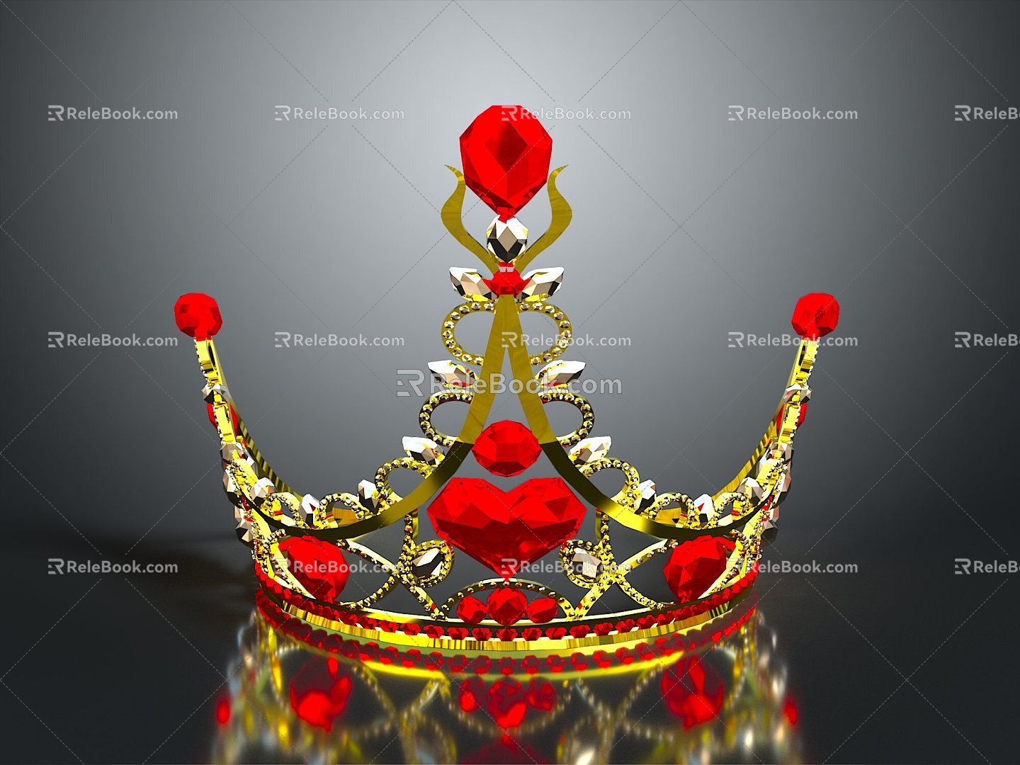 Crown Crown Crown Crown Home Ornaments Royal Goods Noble Goods Jewelry Ornaments 3d model