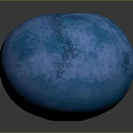 Blue Textured Sphere Daily Life Decorative Home Item With Modern Design