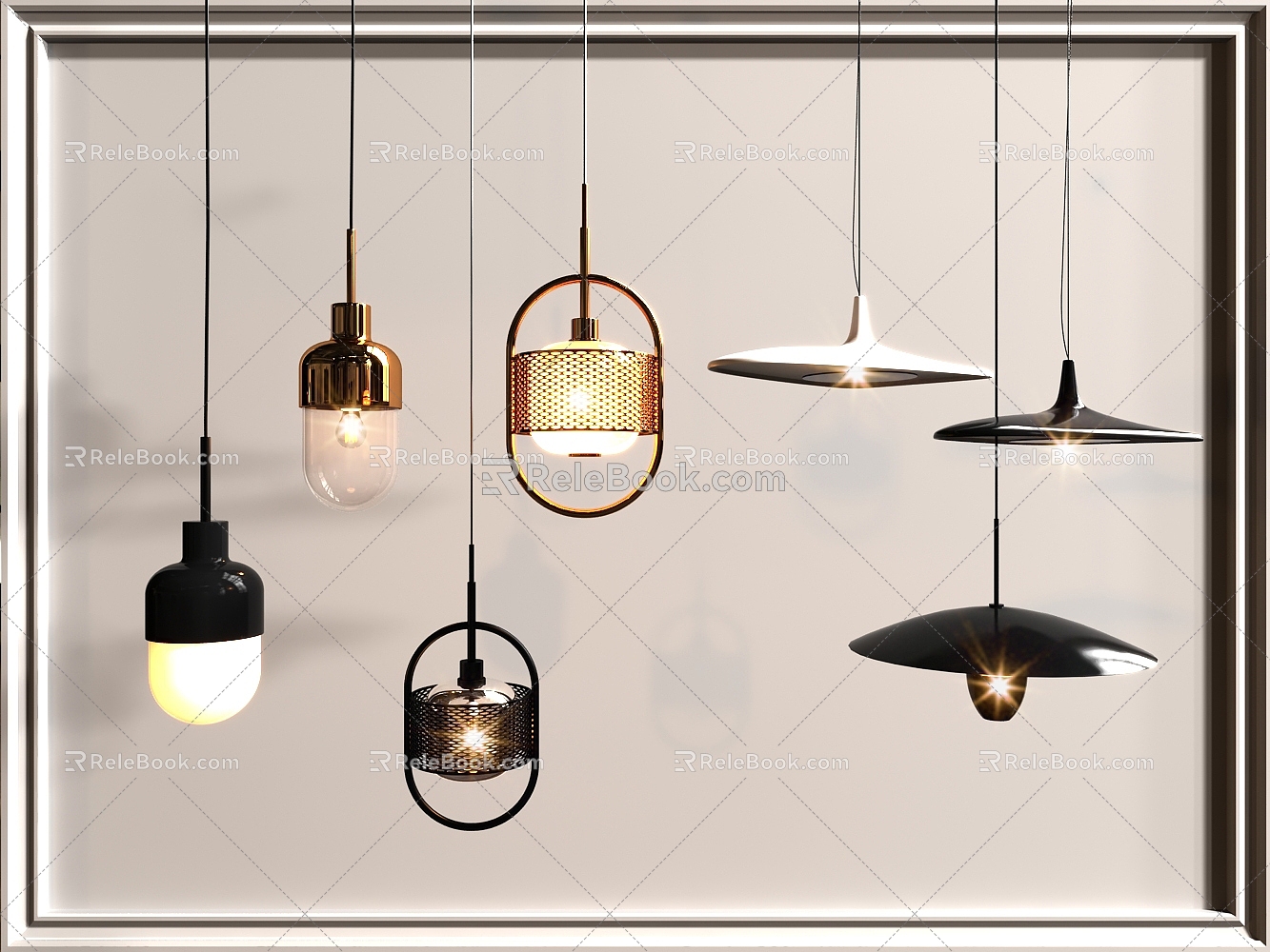 Pendant lamp model