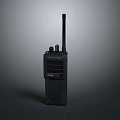 Tactical Weapon Radio With Black Body Antenna TRI BAND And Control Buttons