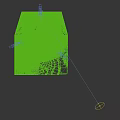 Aerial Planning of Green Hills Undulating Terrain with Grass Covered Natural Landscape
