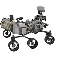 Mars probe 3d model
