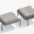 Shoe Changing Stool Low Stool 3d model