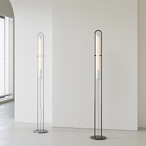 Italian minimalist floor lamp 3d model