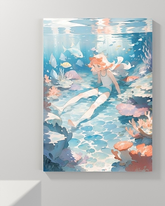 Decorative Painting Landscape Painting Figure Painting Animal Painting Abstract Painting 3d model