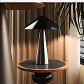 Modern Table Lamp Light Luxury Table Lamp Post-modern Metal Avant-garde Mushroom Lamp 3d model