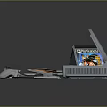 Modern Game Machine Game Disc Home Game Machine Nintendo Game Machine Old Game Machine Old Game Machine 3d model