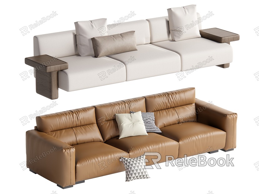 Multiplayer sofa combination model