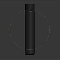 Sleek Black Handheld Digital Device With Display Screen Control Buttons And Input Function