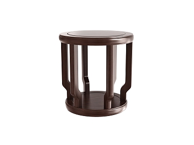 New Chinese Tea Stool 3d model