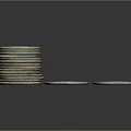 Intricately Sculpted Silver And Gold Coins With Detailed Carved Designs Stacked And Scattered