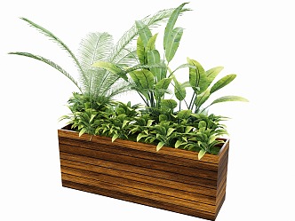 Flower box 3d model