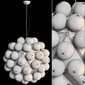 Modern Chandelier Flos TARAXACUM Chandelier Bubble Crystal 3d model