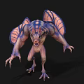Fierce Mythical Winged Creature With Bat Like Wings And Sharp Claws