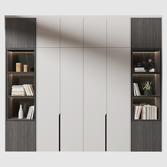 Modern Decorative Cabinet 3d model