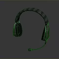Professional Over Ear Headset With Built In Microphone And Sleek Metal Design