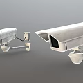 Projection Monitoring Security Cameras With Weatherproof Housing And Adjustable Mounts For Surveillance