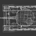 Military Tank With Heavy Cannon Armored Turret And Metal Tracks Design