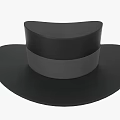 Stylish Black Wide Brim Hat With Classic Design And Modern Elegant Style