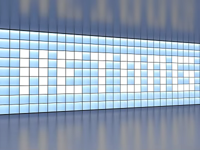 Baizhu Landscape Column Device Booth Exhibition Hall Product Cabinet Cabinet Meichen Equipment Sand Table Exhibition Hall Sand Table 3d model