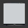 Haier White Front Loading Washing Machine With Digital Control Panel Home Appliance