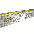 Elegant Wall Decor With Intricate Spiral Patterns And Gold Accents On White Background