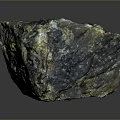 Natural Wood Stone With Blue Yellow Color And Rough Surface Texture