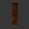 Decorative Wooden Carved Column Furniture With Intricate Design And Layered Structure